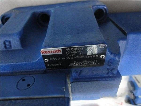 4WR 4WRZ 4WRZE 4WRZE16 REXROTH 4WRZE16W8-100-7X/6EG24N9ETK31/F1D3V Electro Hydraulic Directional Valve