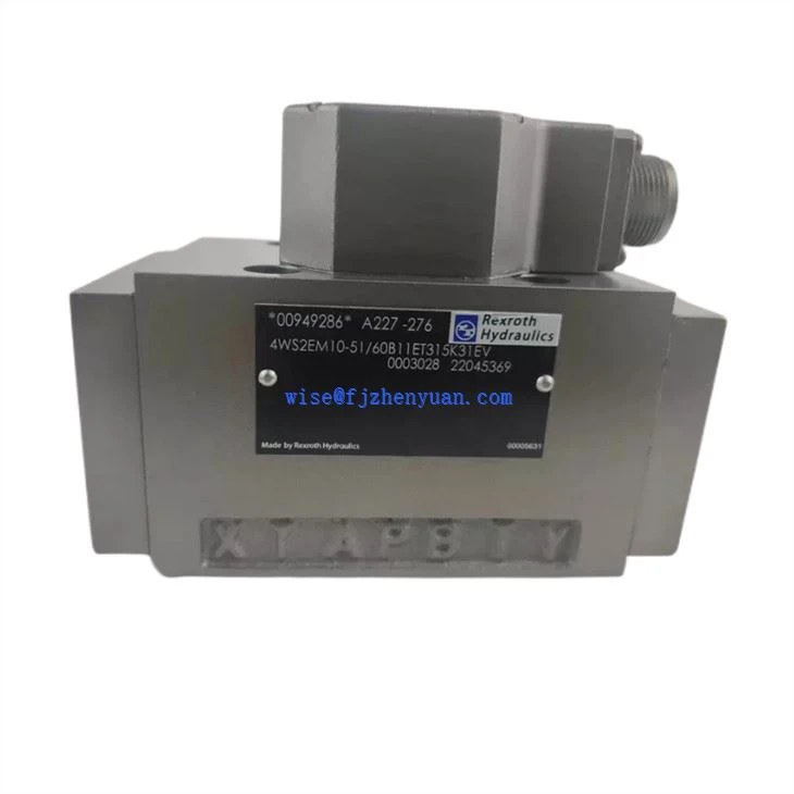 Rexroth 4WS 4WSE2EM6 4WSE 4WSE2E Series Hydraulic Proportional Directional Valve 4WS2EM10-45/75B3T315K8CV-94 Servo Valve