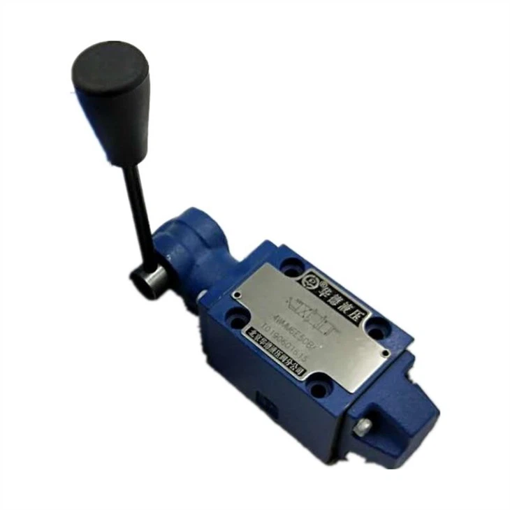 Favqulodda tutqichli elektromagnit yo'nalishli gidravlik klapan 4WMME6E JH G-DC24V AC220V