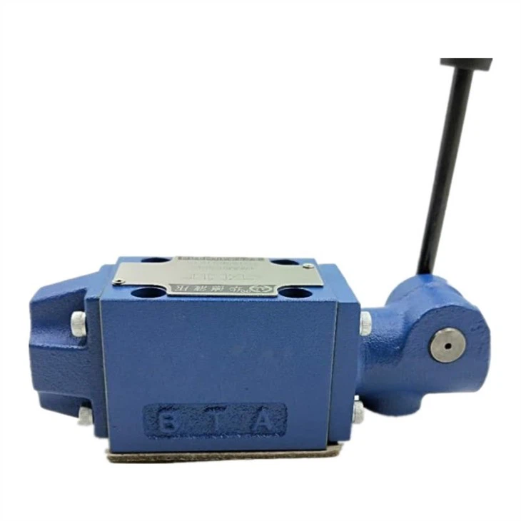Solenoid Directional Hydraulic Valve With Emergency Handle 4WMME6E J H G-DC24V AC220V